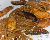Foto del paso 5 de la receta: Spaghetti con pollo y shiitake