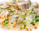 รูปขั้นตอนการทำที่ 6 ของ เกี๊ยวน้ำหมูกรอบสไตล์หมี#รักบ้านเกิด