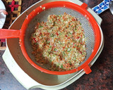 Foto del paso 2 de la receta: Canelones fríos de pepino rellenos de verduras y langostinos