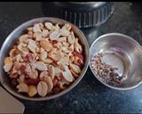 A picture of step 1 of Peanute leyard Chikki.
