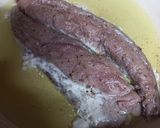 A picture of step 3 of Yellowtail with Mediterranean Sauce.