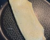 Foto del paso 1 de la receta: Bagel de arándanos con tortilla francesa, jamón serrano y queso