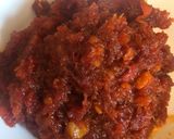A picture of step 7 of Sambal goreng kentang /fried potato (mince beef) in chilly sauce - Indonesian *Can be made Vegan.