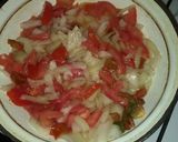 Foto del paso 1 de la receta: Omelette de verduras, jamón y queso
