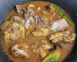 Foto langkah ke 3 dari resep Ayam Nangka Masak Santan.