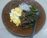 Kacang panjang beef teriyaki langkah memasak 7 foto