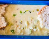 A picture of step 4 of Mashed potato curry and Bread.