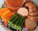 Foto langkah ke 9 dari resep Galantin Saus Asam Manis.