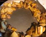 Sausage, ham and fried potato skillet topped with eggs recipe step 2 photo