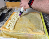 Foto del paso 5 de la receta: Tarta hojaldre con crema y fruta