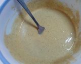 A picture of step 2 of Green banana bhajia.