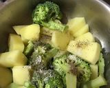 A picture of step 1 of Broccoli Soup.