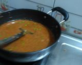 A picture of step 14 of Matar paneer.