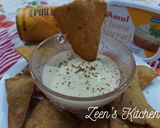 A picture of step 5 of Whole Wheat and Maize Flour Nachos with Cheese Dip.