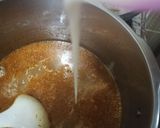 A picture of step 2 of Beef Nehari.