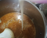 A picture of step 2 of Beef Nehari.