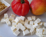 Foto del paso 2 de la receta: Ensalada de pasta con queso y manzana