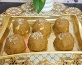 A picture of step 4 of Churma ladoo.