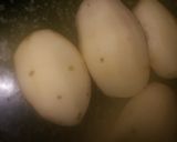 आलू लच्छा नमकीन (Aloo lachha namkeen recipe in Hindi) रेसिपी चरण 1 फोटो