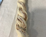 Foto del paso 3 de la receta: Trenza de canela y espirales de chocolate con masa de hojaldre