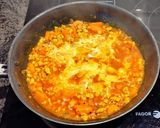 A picture of step 4 of Oven-Baked Stuffed Peppers with Textured Soy.