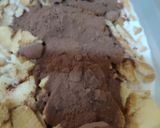 Foto del paso 2 de la receta Puding de vainilla con chocolate, Manzana y galleta relieve, sin lactosa