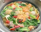 Gambar langkah 5 resipi 👩‍🍳Sup Sawi Tauhu.