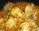 A picture of step 6 of Peshawari karahi.