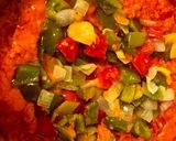 A picture of step 5 of Bell Pepper Onion Masala.