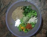 A picture of step 5 of Green peas doughnut vada.