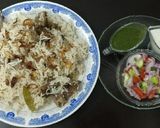 A picture of step 6 of Mutton Pulao.