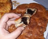 عکس مرحله 8 از دستور نانِ مغزدار با مغز شکلاتی