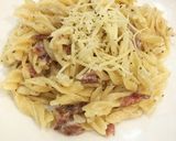 Foto langkah ke 7 dari resep Fusilli Carbonara Simple.
