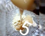 A picture of step 5 of Carrot panna.