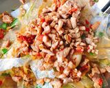 Hình bước làm 5 của món Bánh Tráng Trộn Thập Cẩm