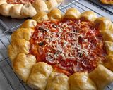 Foto langkah ke 14 dari resep Pizza lembut empuk &enak oven tangkring.