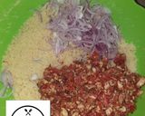 A picture of step 5 of Dambun couscous.