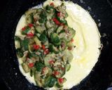 Foto del paso 4 de la receta: Omelette de zapallitos.