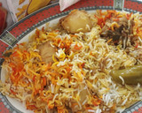 A picture of step 5 of Chicken Biryani.
