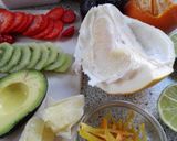 Foto del paso 7 de la receta: Corazón de aguacate dulce, relleno de frutas frescas (sin gluten)