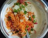 A picture of step 2 of Proso millet handvo.
