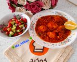 عکس مرحله 7 از دستور 🌺کوفته مرغ با سس بادمجان