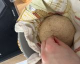 A picture of step 8 of Overnight Sourdough Bread with Whole Wheat Flour.