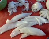 Foto del passaggio 1 della ricetta Tagliatelle seppie e moscardini