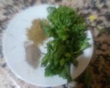 A picture of step 2 of Syrian Fried Kibbeh.