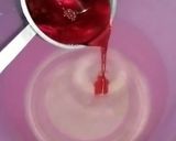 A picture of step 2 of Rooh afza sharbat.