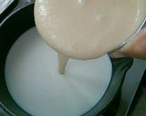 A picture of step 1 of Tricolour panacota.