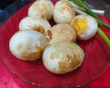 Foto langkah ke 2 dari resep Telor Balado Hijau.