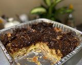 Foto langkah ke 7 dari resep Chocolate Croissant Pudding.