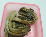 Foto langkah ke 2 dari resep Sayur Asin Tulang Ayam.
